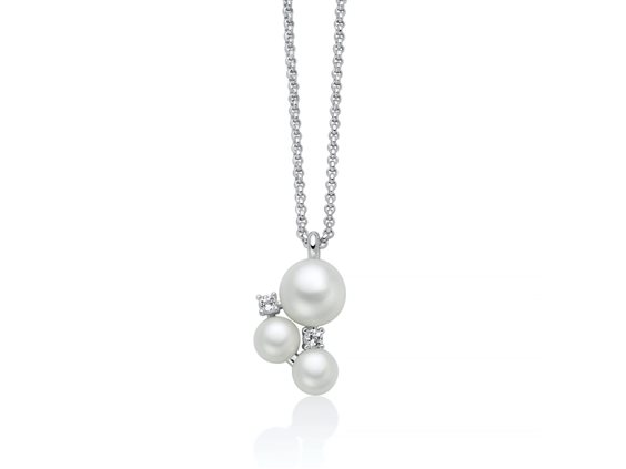 Collana Miluna Donna in Argento Perla PCL6797 - PCL6797
